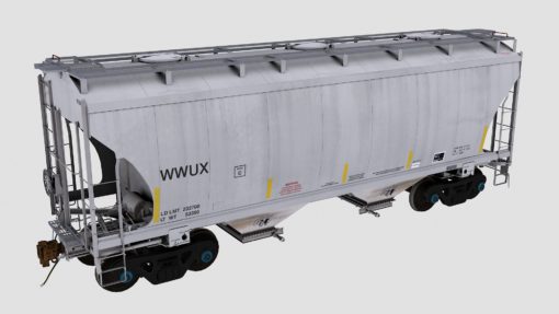 WWUX Trinity 2-Bay Covered Hopper