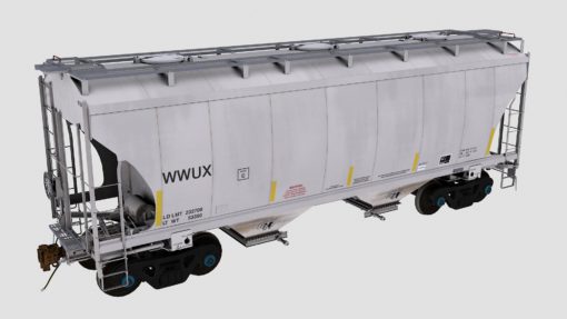 WWUX Trinity 2-Bay Covered Hopper