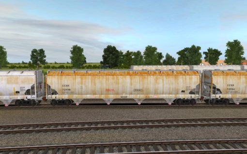 CCBX Trinity 4-Bay Plastics Hopper