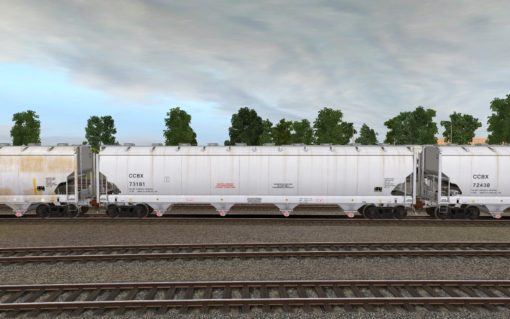 CCBX Trinity 4-Bay Plastics Hopper