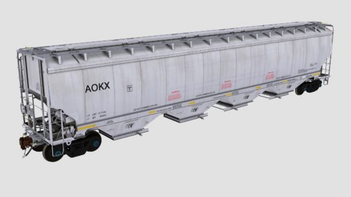 AOKX 78720-78969 Greenbrier 6580cf covered hopper