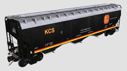 KCS 286750-287049 Greenbrier 5188cf covered hopper