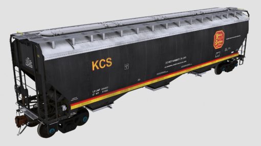 KCS 286750-287049 Greenbrier 5188cf covered hopper