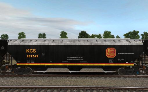 KCS Pack Greenbrier 5188cf covered hopper