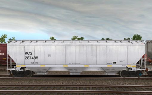 KCS Pack Greenbrier 5188cf covered hopper