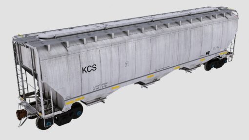 KCS Pack Greenbrier 5188cf covered hopper