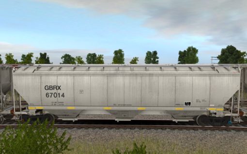 GBRX 67000-67069 Greenbrier 5188cf covered hopper